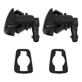 automotivepartsmatter 2PCS for 2011-14 Ford Edge 11-15 Lincoln MKX Windshield Washer Nozzle W/Gaskets