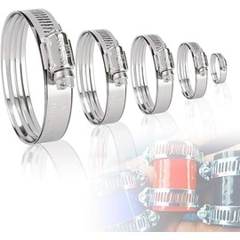 PIT66 Silicone Radiator Coolant Hose Kit Clamps, Compatible with 1982-1992 Chevy Camaro/firebird Trans Am V8 Blue