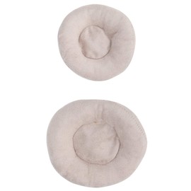 Newborn Pillow, 2PCS Baby Round-Shape Pillow Photography Props Baby Photo Prop Pillow for 0-3 Months Baby Baby