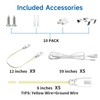 SHINESTAR 4FT Led Shop Lights, 40W 5000LM 5000K LED Shop