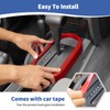 RT-TCZ para Jeep JK Gear Shift Panel recortar Cover Rojo