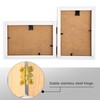 Epecfan Double Picture Frame 5x7 Vertical and Horizontal Hinged Picture