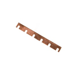 GLOSO Stud Type Breaker Copper Busbar with Slots (6 Gangs) E5