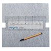 Farbenmix Nähgenial Stylefix Sewing Ruler with Cut-Out, 30 x 10