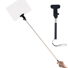 JINGHANGER 2 Sets Telescopic Rod Handheld Sign Holder Adjustable Length Sign Rods Outdoor Sign Pole Holder Sports Meeting Sign Rod Airport Sign Holder 20-95 cm