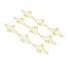 100pcs Paper Clips Prevent Slip Cute Animal Shaped Decorative Metal
