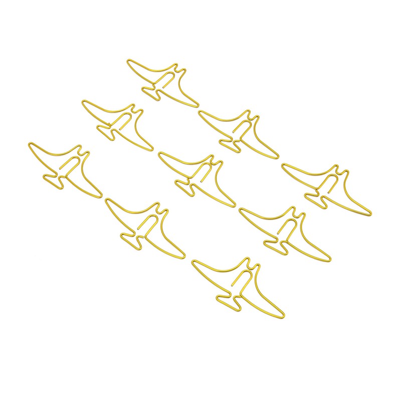 100pcs Paper Clips Prevent Slip Cute Animal Shaped Decorative Metal