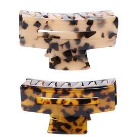 2pcs Simple Retro Grab Clip Hair Jaw Clips Hair Claw Clip Hair Claw Clamp Lady Retro Headdress Lady Hair Clip Makeup Hair Clip Lady Hair Clamp Women Hair Claw Lady Hair Decor