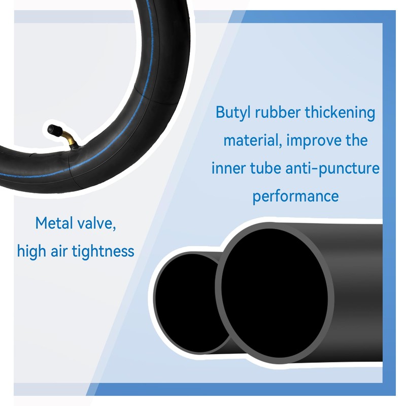 2 Pack 3.50-10 Inner Tube 3.50x10 Scooter Tubes