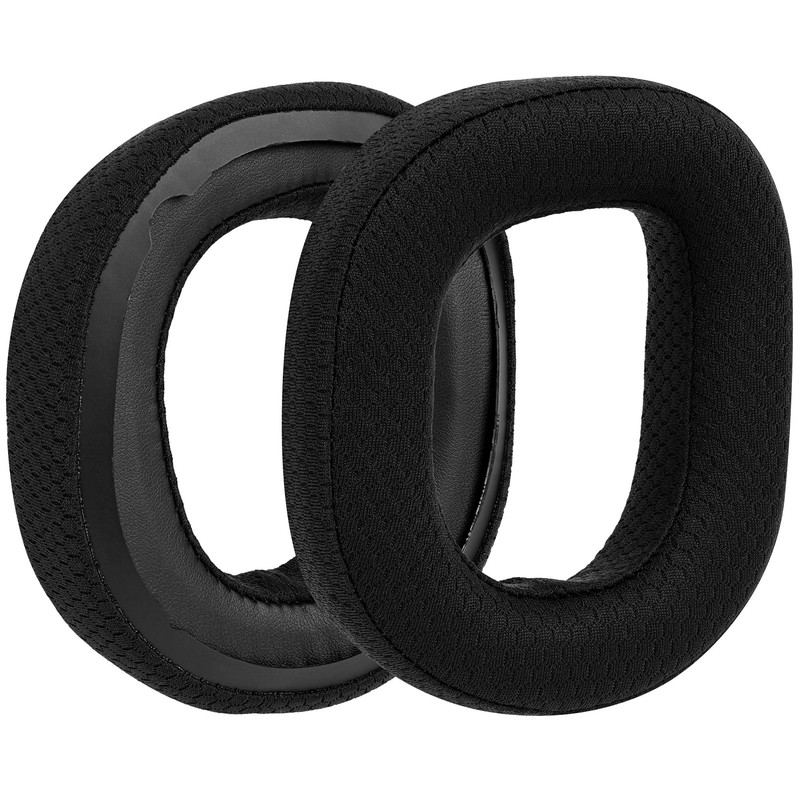 Geekria Comfort Mesh Fabric Replacement Ear Pads Compatible with Turtle