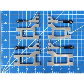 Tamiya Aluminum Control Arm Set for Tamiya 1/10 WT-01 Wild Dagger Blackfoot III Devil