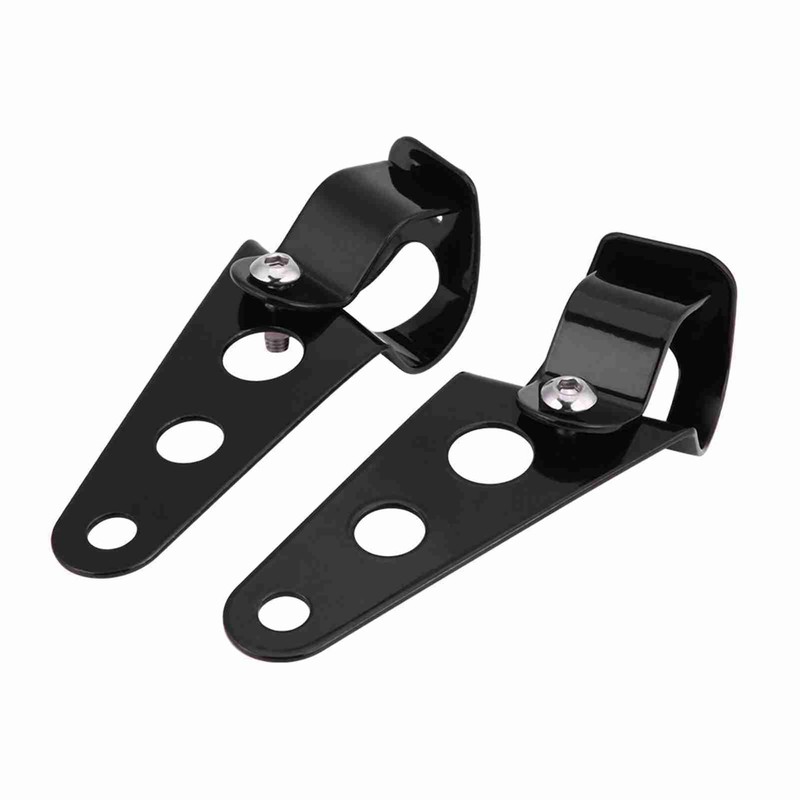 Aramox Headlight Brackets, Pack of 2 Motorcycle Headlight Brackets Fork