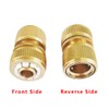 HQMPC Garden Hose Quick Connect Garden Hose Connectors For 1/2"
