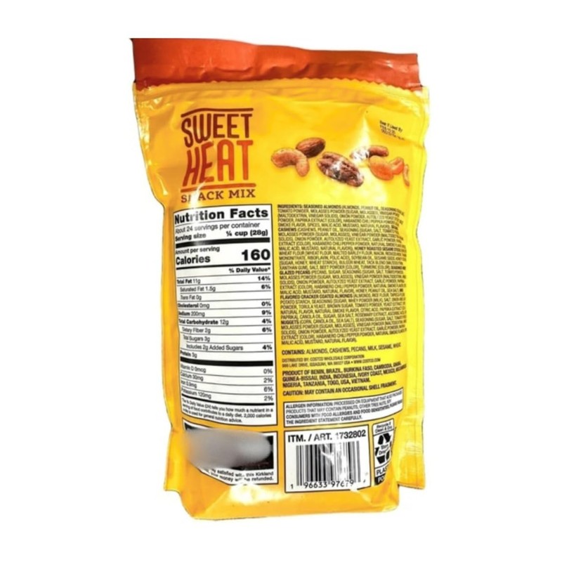 Signature Sweet Heat Snack Mix 24oz (Pack of 2)(Total 48oz)