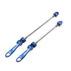 BULLSPANN Bicycle Axle Skewer Lever Bicycle Axle Wheel Hub Front Rear Quick Release 15cm 19cm MTB for Mountain Road Bike Blue 2pcs Replacement Parts Accessories