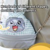 Hamster Carrier Cage with Lovely Cover and Chain Portable Cages