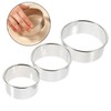 HOLIDYOYO 1 Set Dumpling Cover Maker Circle Stencil Dumpling Stamp