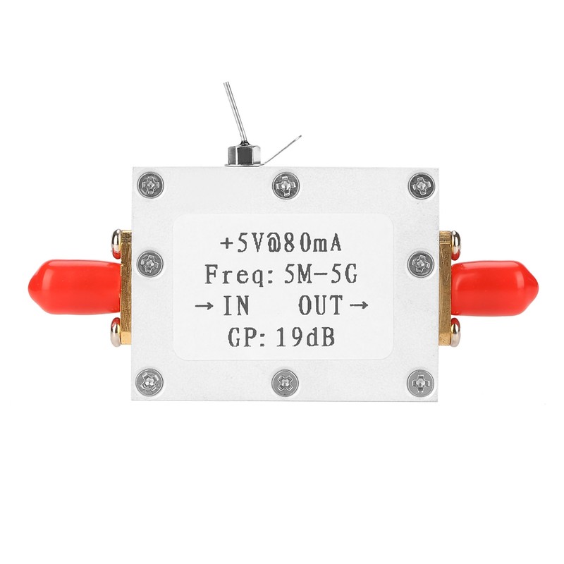 5M-5GHz Wideband RF Signal Amplifier Gain 19dB@2G Broadband Amplification