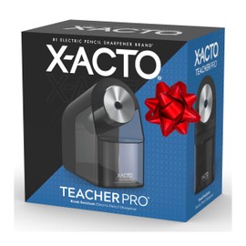 X-ACTO Electric Pencil Sharpener Heavy Duty Pencil Sharpener for School Black 1 Count