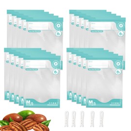 CABIBOX 20pcs Vacuum Sealer for food, Sous Vide Bags Reusable, BPA Free Food Vacuum Sealer Bags, Vacuum Zipper Bags Perfect for chicken breasts, fish fillets, veggies and daily meal prep.(8x12 Inch)