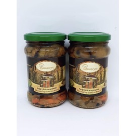 2 Pack Seweryn Marinated Bay Bolete Mushrooms Polish Podgrzybki Marynowane in a Jar 10.58 Oz/ 300 gr