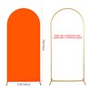 AIBIIN 9.5 x 1.8 m Orange Arch Backdrop for Wedding