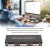 1x2 DVI Splitter 1 in 2 Out Support Resolution Up