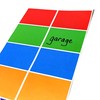 1000 Pack, Coloured Stickers Sticky Labels, 7.5 x 5 cm