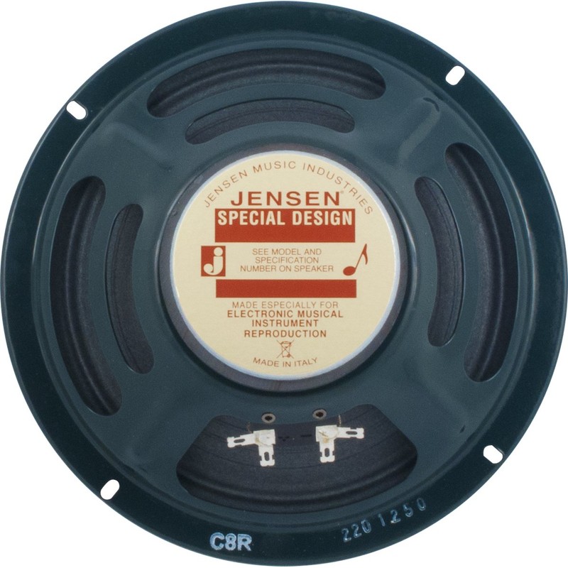 Jensen Speaker, Green, 8-Inch (C8R4)