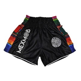 MEXMOB Short Muay Thai Kickboxing Box ZARAPE (XL (35-36))