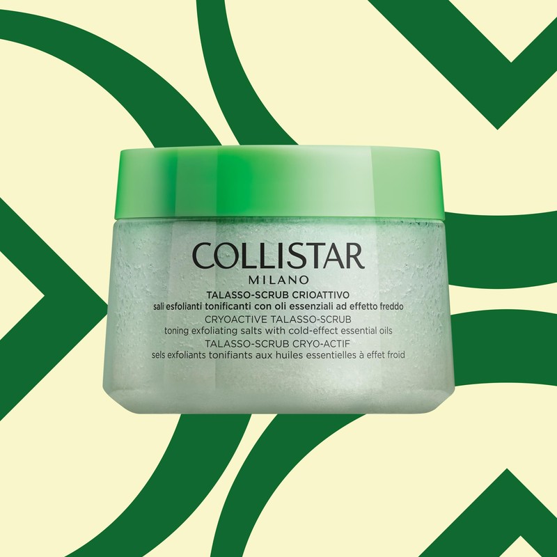 Collistar Talasso-Scrub Crio-Aktiv – Körperpeeling mit Kälteeffekt, Anti-Cellulite & straffend,