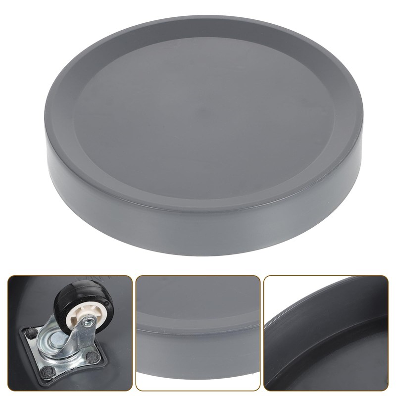 DOITOOL Plant with Easy Moving Caster Invisible Wheels, 9 Inch