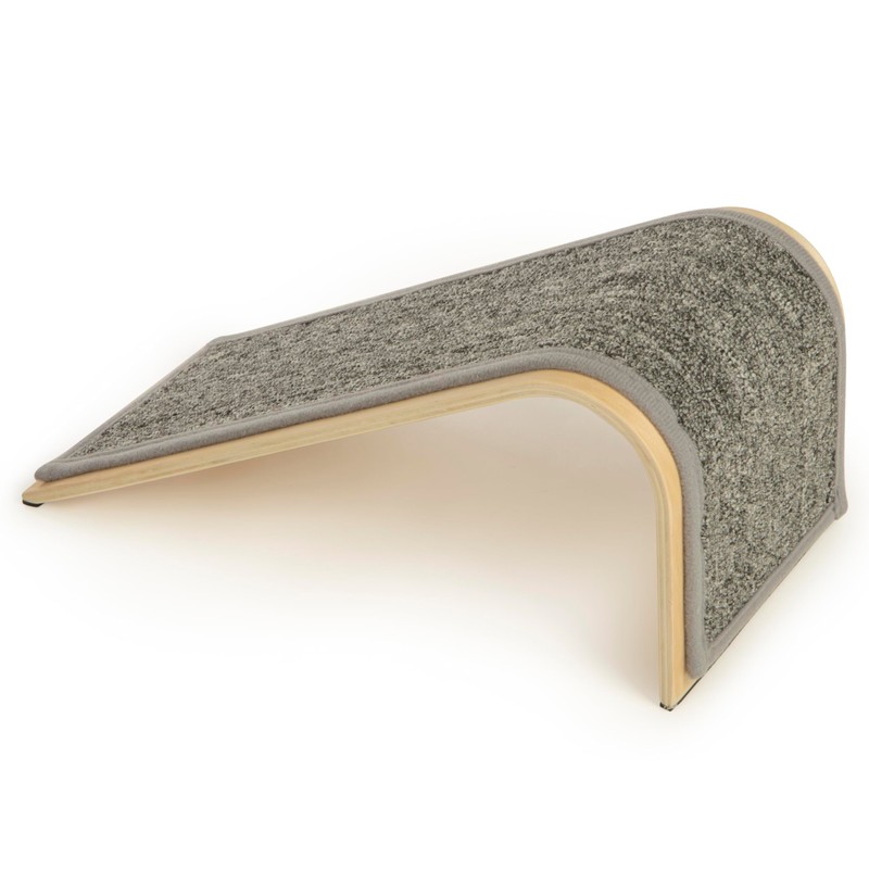 SmartyKat Carpet Angle Scratch Ramp - Gray, One Size
