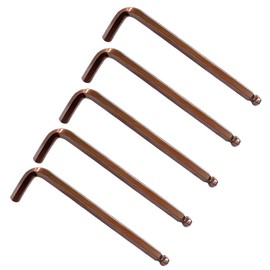 Bivethoi 12mm Hex Key Wrench L Shaped Ball End Allen Wrench L Shaped Extra Long Arm S2 Steel Repairing Tool