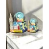 London Souvenirs Snow Globe with British Landmarks, Big Ben Tower