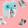 LEYT Cámara de Impresión Digital para Niños, Carga USB Enfoque