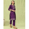 VredeVogel Kurta Set with Dupatta | Cotton Silk Jacquard Woven