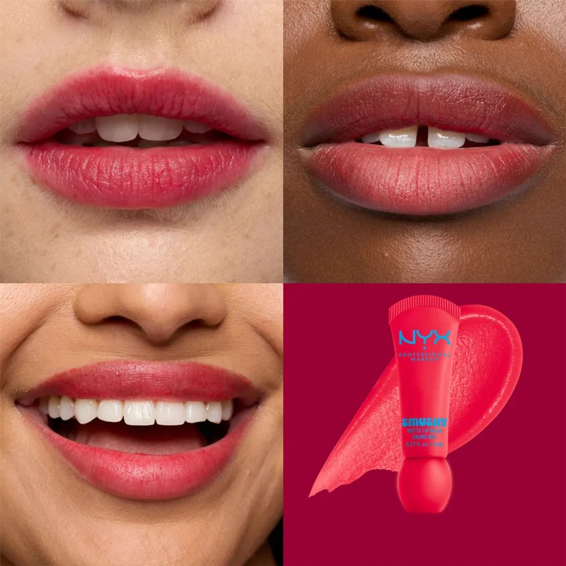 NYX PMU Smushy Matte Lip Balm Efecto Matte 8ml. Bálsamo
