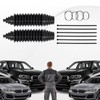QQWD Car Rack and Pinion Boot Kit, Dustproof Silicone Rack