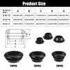Pack of 60 Rubber Grommets Cable Grommet ID 10 mm