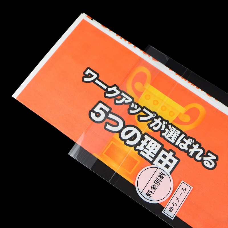 [Long 3] Single-Sided White OPP Bag with Price Payment Envelopes