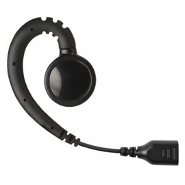 Swivel Replacement Earpiece for Snaplock 1-Wire 2-Wire 3-Wire Connector Radios