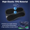 SKYJDM Foldable Passenger Motorcycle Gel Rear Seat Cushion, 3D-Honeycomb Structure