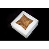 6" x 6" x 3" White Bakery Box | Auto-Popup