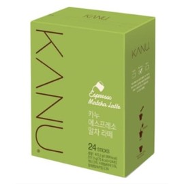 Kanu Maxim Latte Instant Coffee (17.3g x 24t, Matcha)