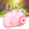 Kids Music Camera Pink Cute Adjustable Puzzle Kids Cartoon Projection