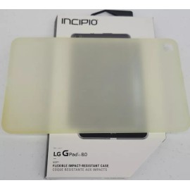Incipio NGP Flexible Impact Resistant Case for LG G Pad 8.0 - CLEAR(PALE YELLOW)