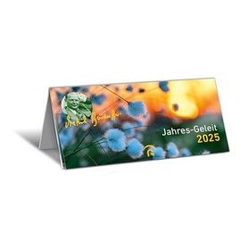 Jahres-Geleit 2025: Monatskalender zum Aufstellen m. Texten Dietrich Bonhoeffers u. meditativen Fotos, 12 Monatsblätter m. Postkarten zum Ausschneiden, 21,0 x 10,5 cm