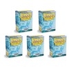 5 Packs Dragon Shield Matte Clear Standard Size 100 ct