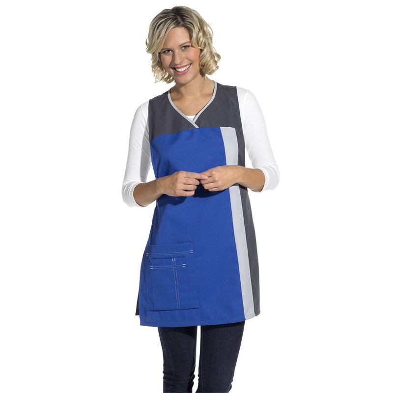 Throw Apron Colour K'Blue/Grey Size I